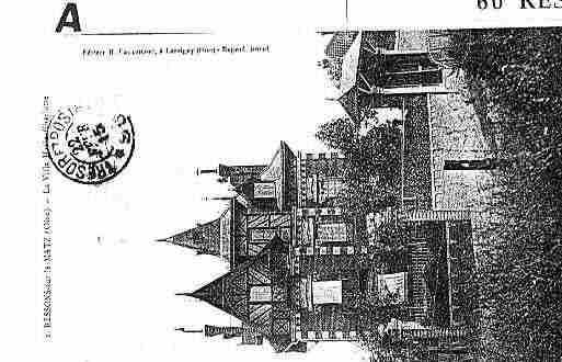 Ville de RESSONSSURMATZ Carte postale ancienne