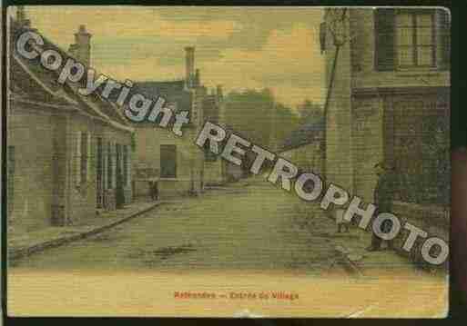 Ville de RETHONDES Carte postale ancienne