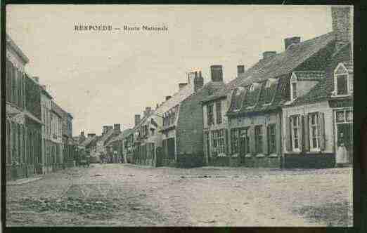 Ville de REXPOEDE Carte postale ancienne