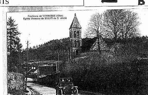 Ville de RHUIS Carte postale ancienne