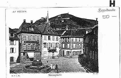 Ville de RIBEAUVILLE Carte postale ancienne