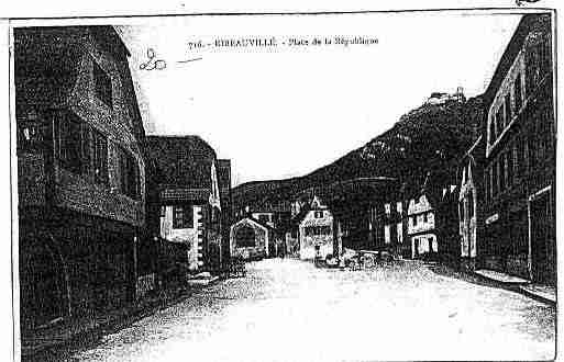 Ville de RIBEAUVILLE Carte postale ancienne