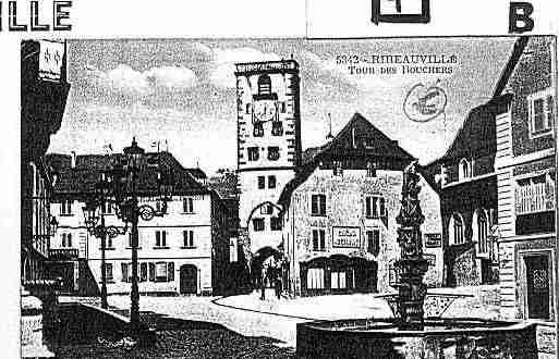Ville de RIBEAUVILLE Carte postale ancienne