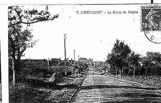 Ville de RIBECOURTDRESLINCOURT Carte postale ancienne