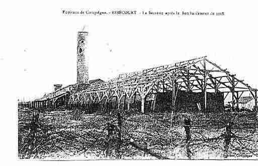 Ville de RIBECOURTDRESLINCOURT Carte postale ancienne