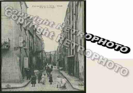 Ville de RIOM Carte postale ancienne