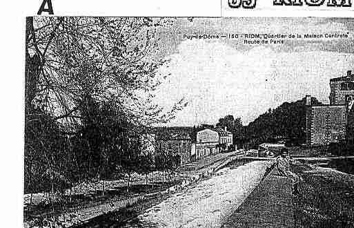 Ville de RIOM Carte postale ancienne Ville de RIOM Carte postale ancienne