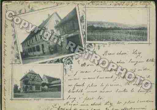 Ville de RIQUEWIHR Carte postale ancienne