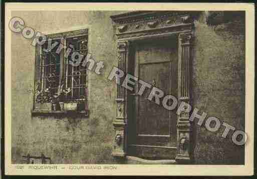 Ville de RIQUEWIHR Carte postale ancienne