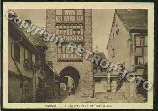 Ville de RIQUEWIHR Carte postale ancienne