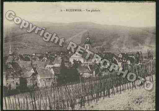 Ville de RIQUEWIHR Carte postale ancienne