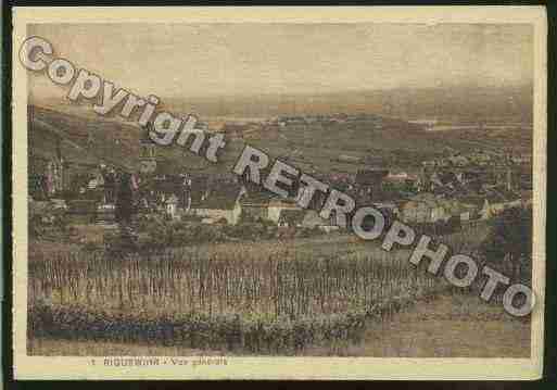 Ville de RIQUEWIHR Carte postale ancienne