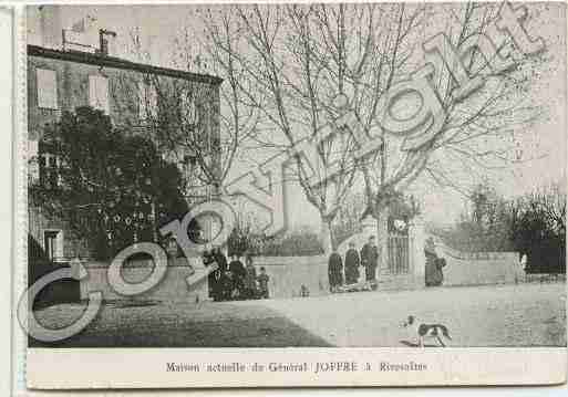 Ville de RIVESALTES Carte postale ancienne