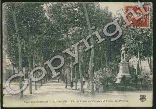 Ville de RIVESALTES Carte postale ancienne