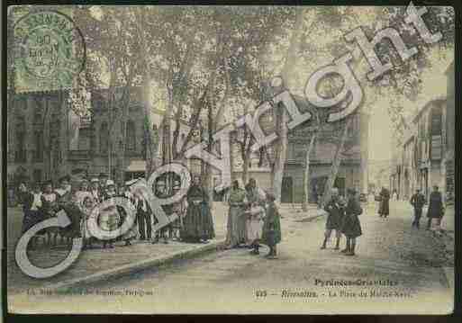 Ville de RIVESALTES Carte postale ancienne