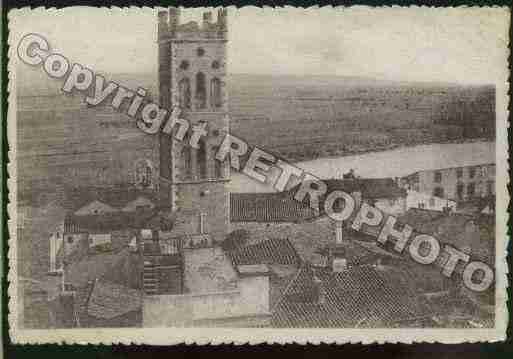 Ville de RIVESALTES Carte postale ancienne