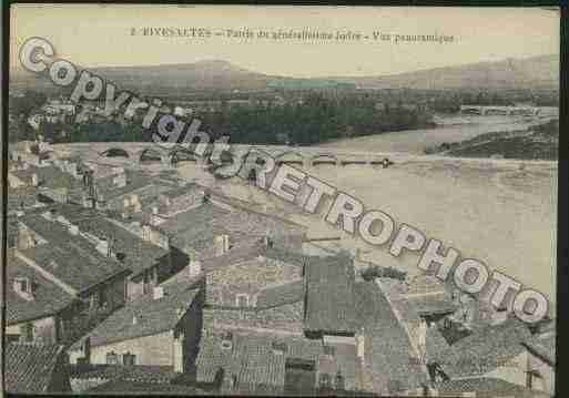 Ville de RIVESALTES Carte postale ancienne