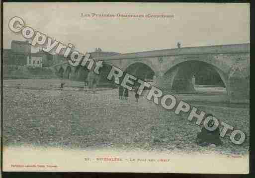 Ville de RIVESALTES Carte postale ancienne