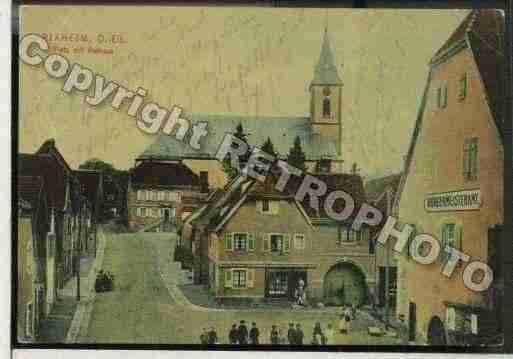 Ville de RIXHEIM Carte postale ancienne