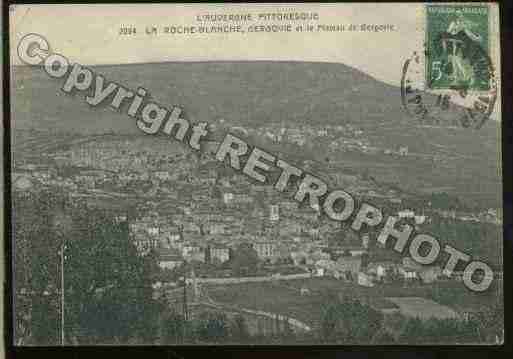 Ville de ROCHEBLANCHE(LA) Carte postale ancienne