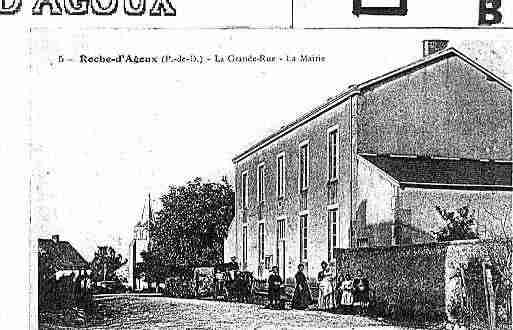 Ville de ROCHED\'AGOUX Carte postale ancienne
