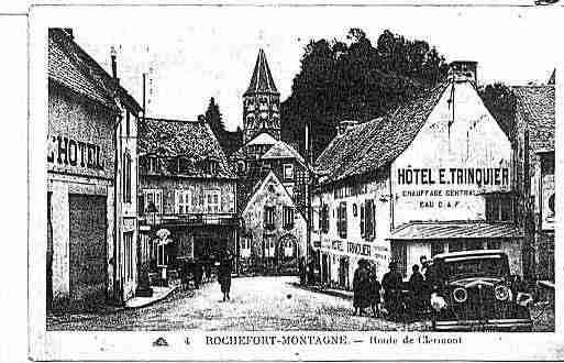 Ville de ROCHEFORTMONTAGNE Carte postale ancienne