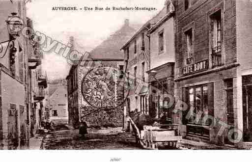 Ville de ROCHEFORTMONTAGNE Carte postale ancienne