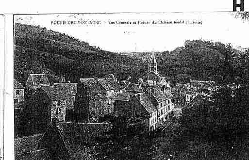 Ville de ROCHEFORTMONTAGNE Carte postale ancienne