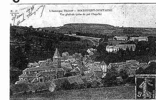 Ville de ROCHEFORTMONTAGNE Carte postale ancienne