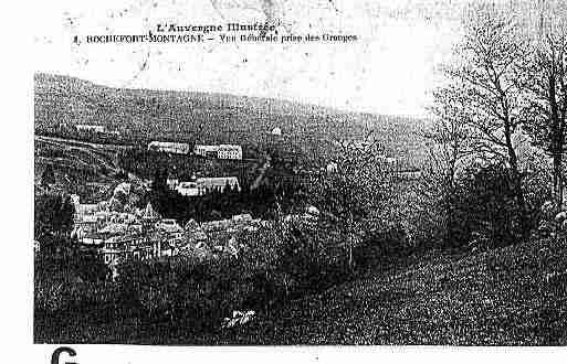 Ville de ROCHEFORTMONTAGNE Carte postale ancienne