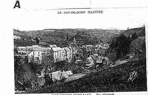 Ville de ROCHEFORTMONTAGNE Carte postale ancienne