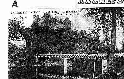 Ville de ROCHEFORTMONTAGNE Carte postale ancienne