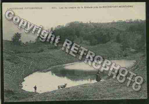 Ville de ROCHEFORTMONTAGNE Carte postale ancienne