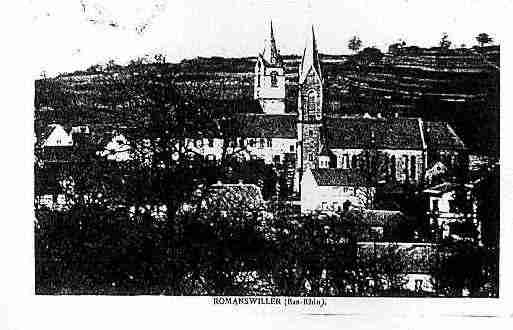 Ville de ROMANSWILLER Carte postale ancienne