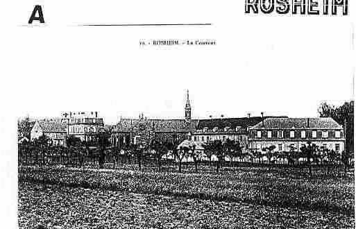 Ville de ROSHEIM Carte postale ancienne