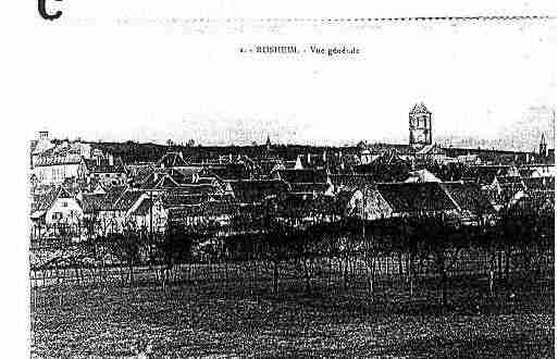 Ville de ROSHEIM Carte postale ancienne