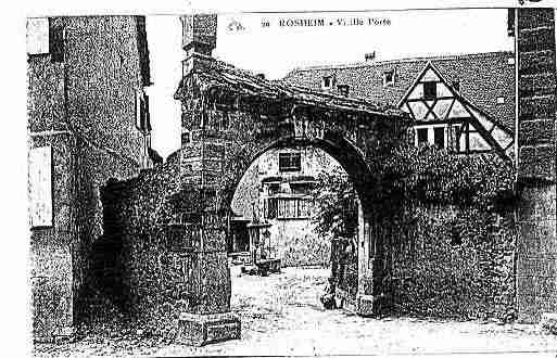 Ville de ROSHEIM Carte postale ancienne