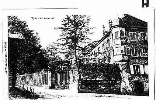 Ville de ROTHAU Carte postale ancienne