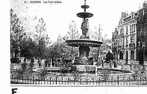 Ville de ROUBAIX Carte postale ancienne