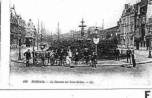 Ville de ROUBAIX Carte postale ancienne