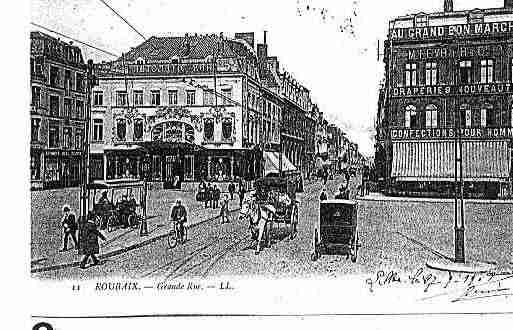 Ville de ROUBAIX Carte postale ancienne