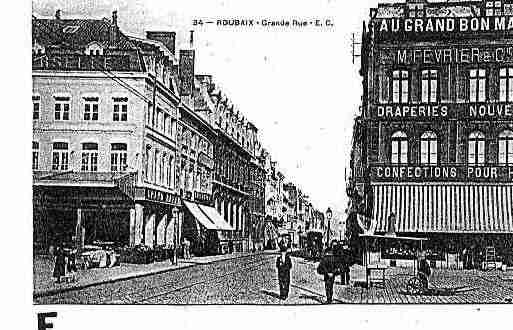 Ville de ROUBAIX Carte postale ancienne