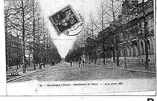 Ville de ROUBAIX Carte postale ancienne