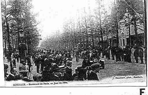 Ville de ROUBAIX Carte postale ancienne