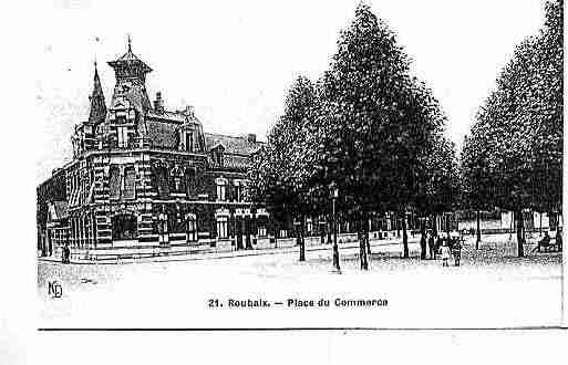 Ville de ROUBAIX Carte postale ancienne