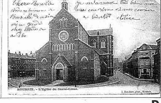 Ville de ROUBAIX Carte postale ancienne