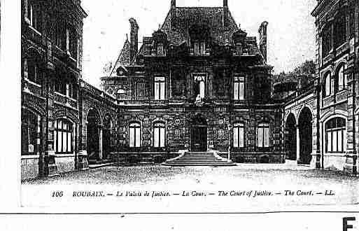 Ville de ROUBAIX Carte postale ancienne