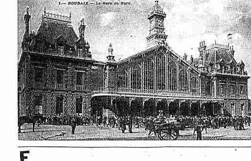 Ville de ROUBAIX Carte postale ancienne