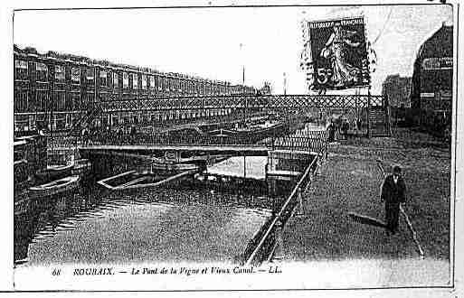 Ville de ROUBAIX Carte postale ancienne