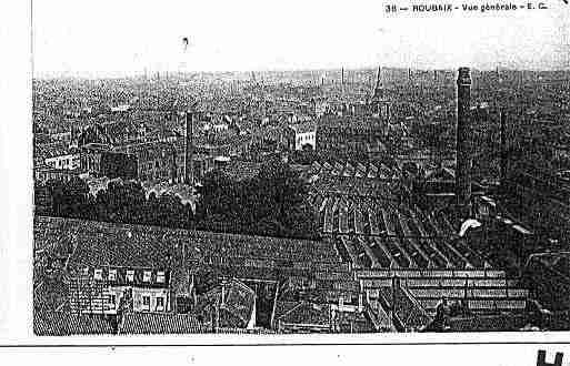 Ville de ROUBAIX Carte postale ancienne